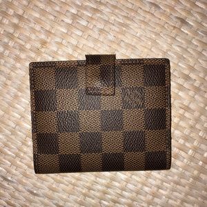 Louis Vuitton Damier small wallet.